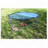 Kerbl løbegård, 8-kantet med solbeskyttelse