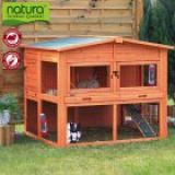 Gnaverbur Trixie Natura XL med løbegård